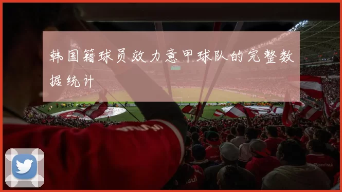 韩国籍球员效力意甲球队的完整数据统计