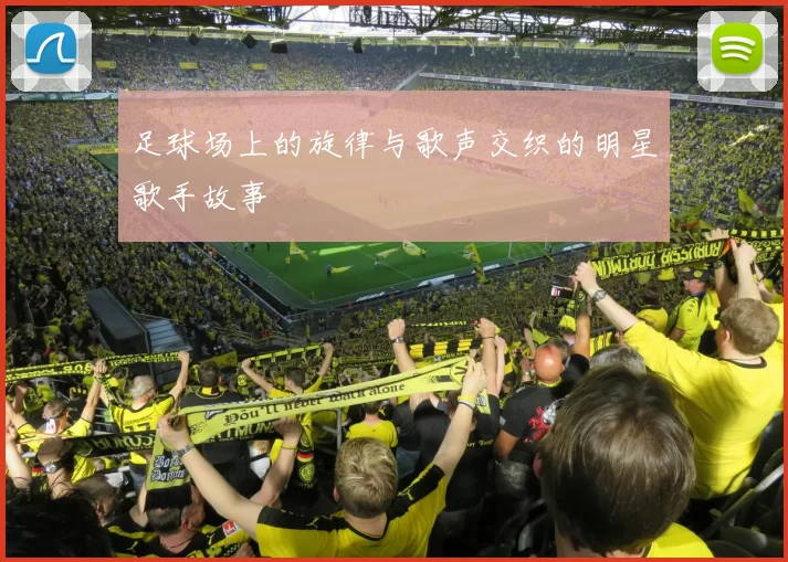 足球场上的旋律与歌声交织的明星歌手故事