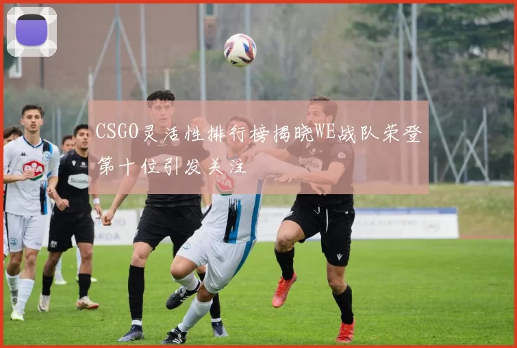 CSGO灵活性排行榜揭晓WE战队荣登第十位引发关注